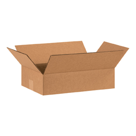 16 x 10 x 4" Flat Corrugated Boxes