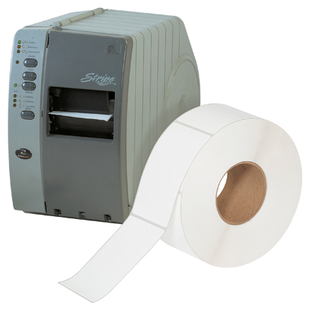 3 x 6"  White Thermal Transfer Labels