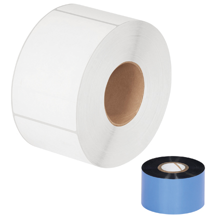 4.50" x 1181' Black Datamax Thermal Transfer Ribbons- Wax