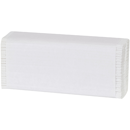 White C-Fold Towels