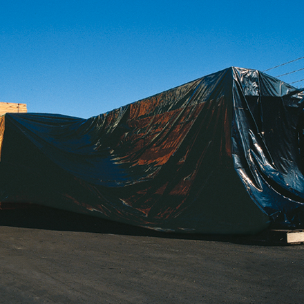 10 x 100' - 6 Mil Black Poly Sheeting