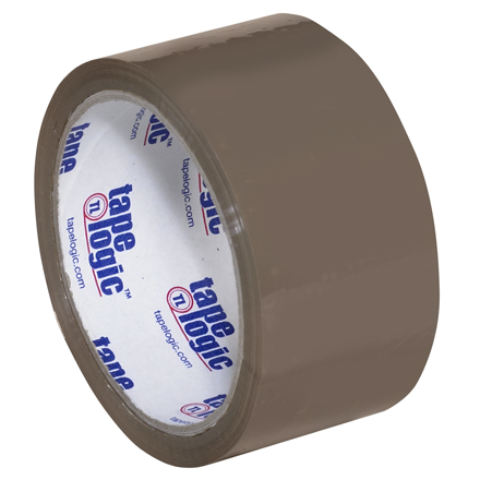 2" x 55 yds. Tan TAPE LOGIC<span class='afterCapital'><span class='rtm'>®</span></span> #600 Hot Melt Tape