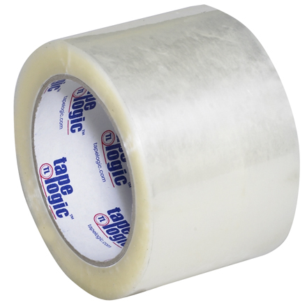 3" x 110 yds. Clear TAPE LOGIC<span class='afterCapital'><span class='rtm'>®</span></span> #600 Hot Melt Tape